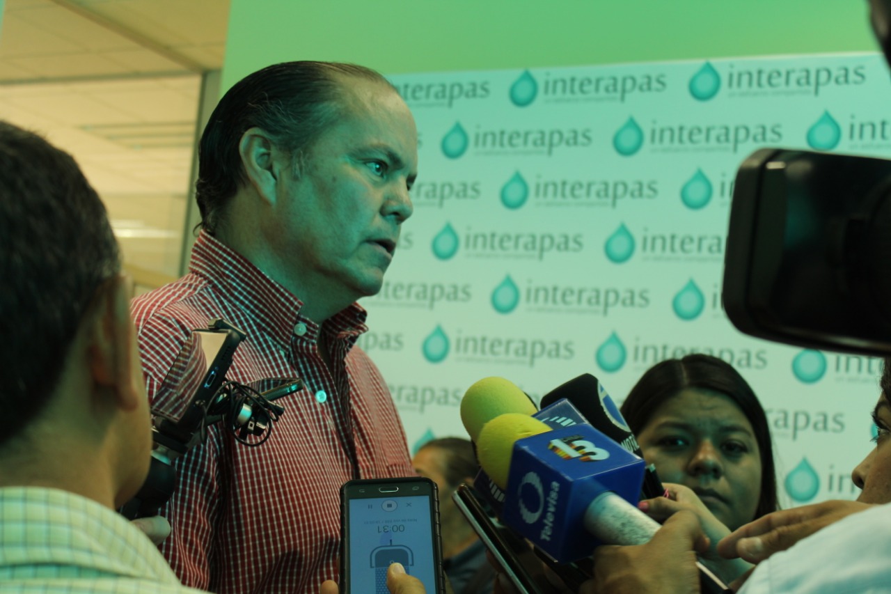 Interapas presentará esquema de pagos a CFE para saldar el adeudo del servicio de energía eléctrica: Ricardo Fermín Purata Espinoza