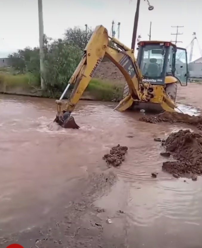 Interapas tomará acciones legales contra constructora por fuga en el Eje 104.