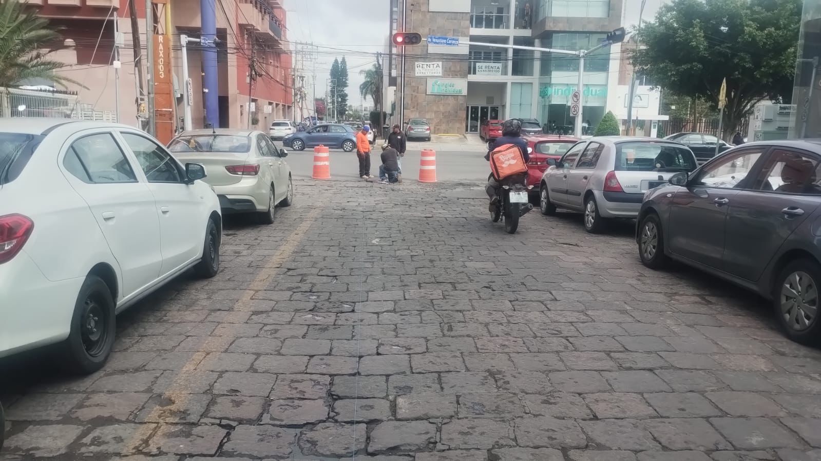 Inicia Interapas obra de reposición de drenaje en la calle Valentín Gama; habrá cierre total de la arteria.