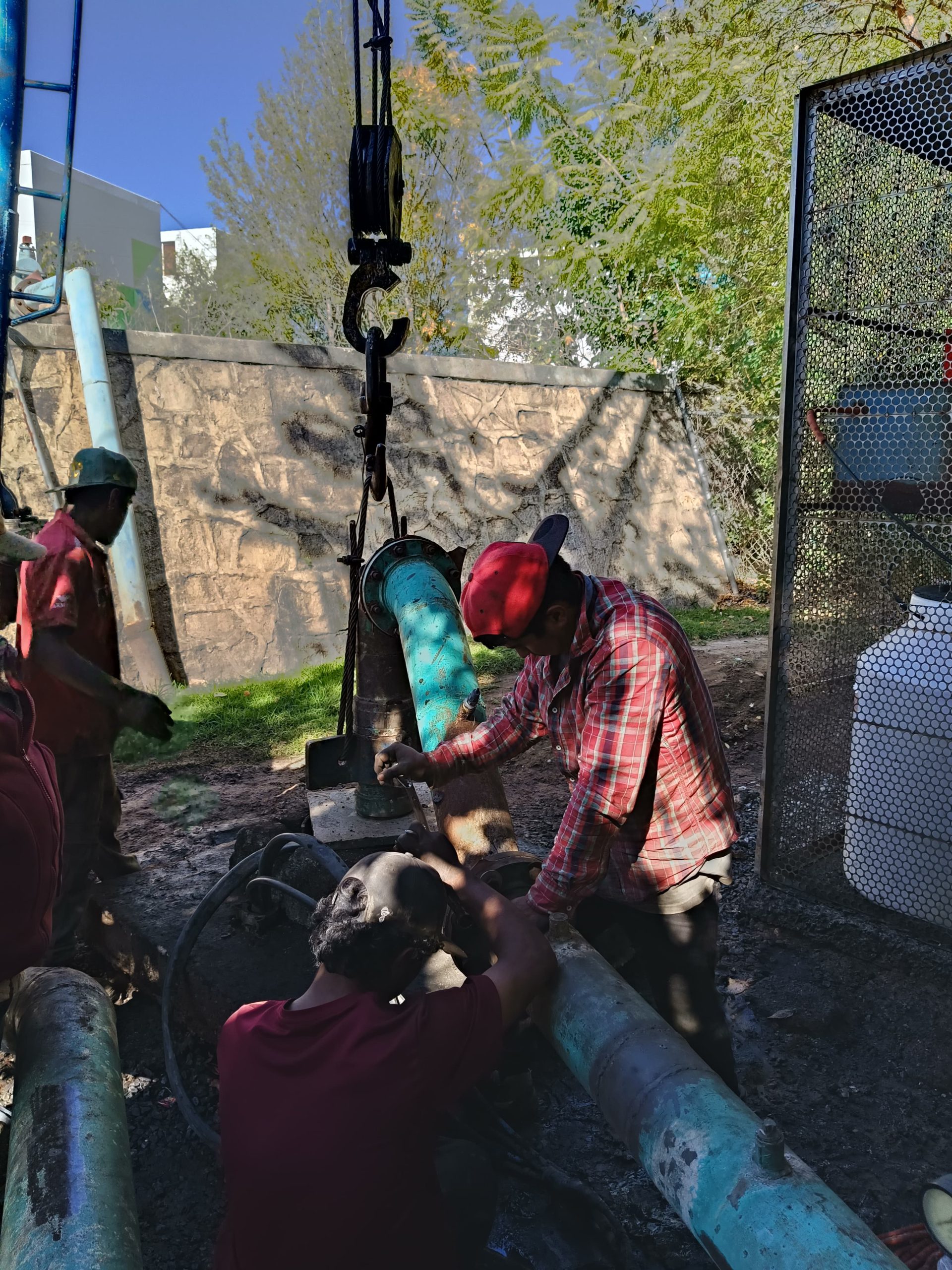 Interapas pone en operación el pozo “Rancho Pavón” en Soledad de Graciano Sánchez.