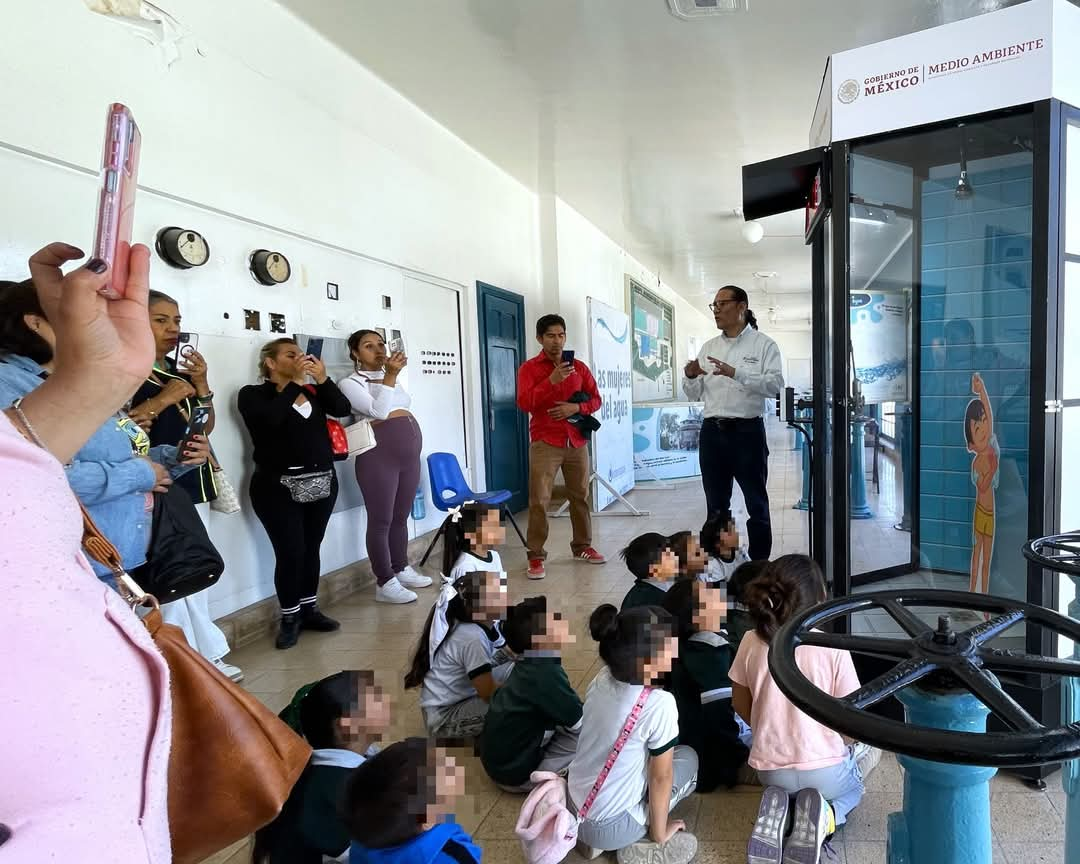 Museo del Agua de Interapas recibe a pequeños replicadores del Cuidado del Agua.