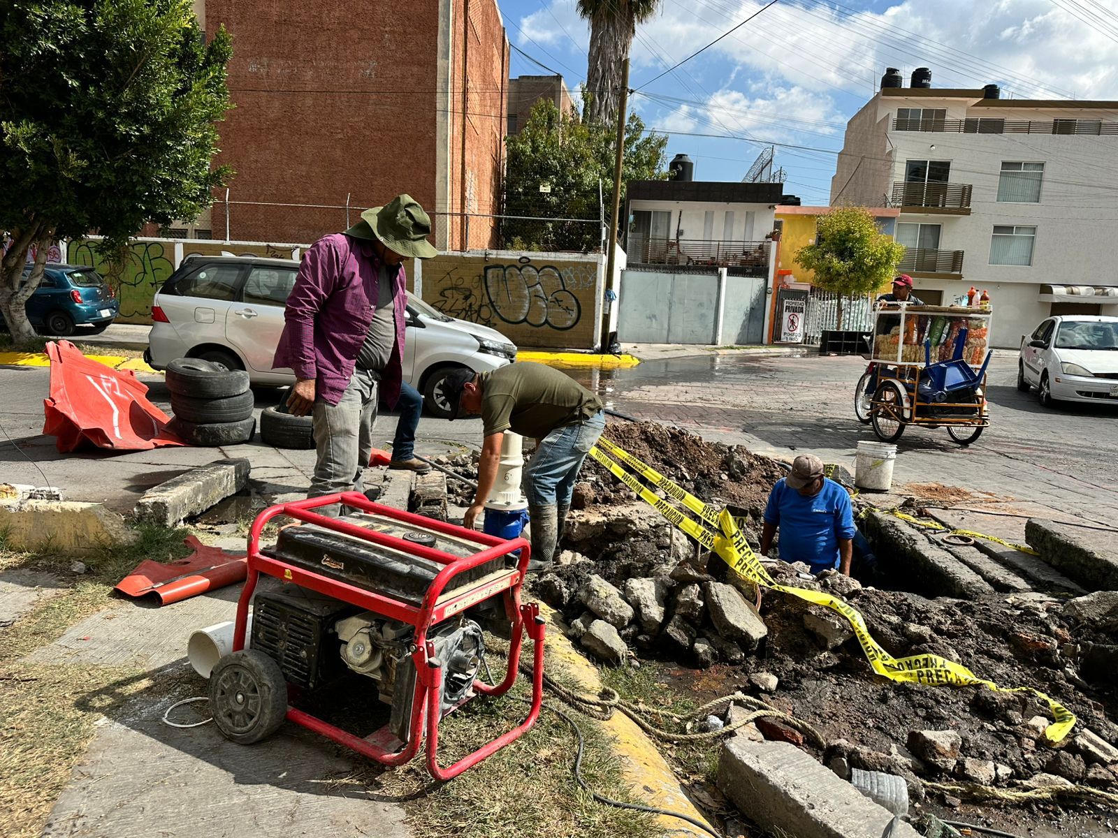 Interapas da mantenimiento a válvulas de la zona norte para mejorar el suministro de agua