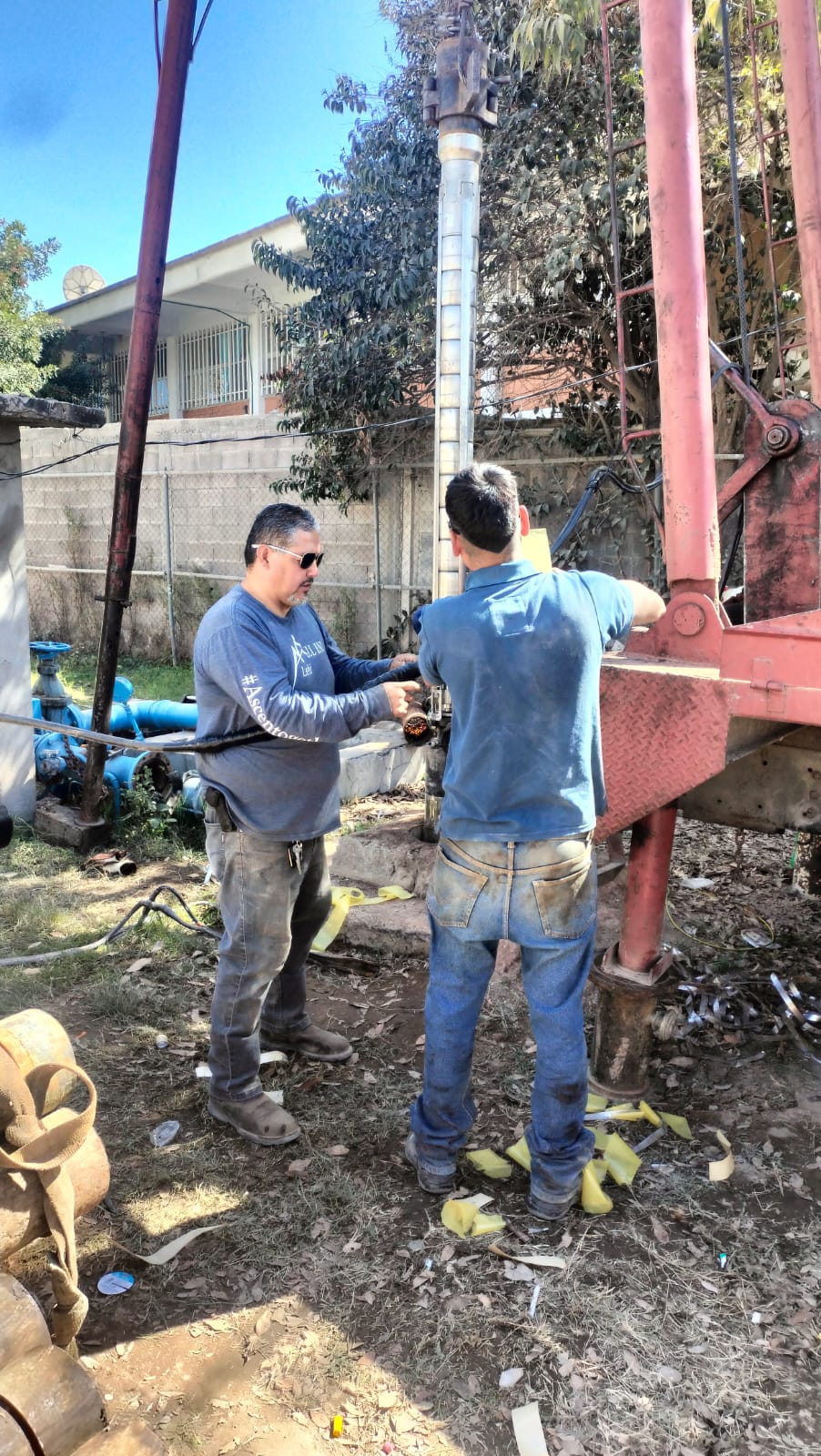 Interapas concluye rehabilitación del pozo Privadas de la Hacienda en Soledad