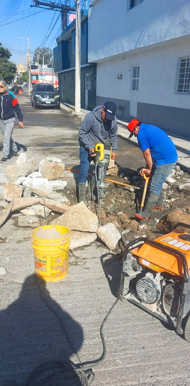 Trabajos permanentes de reparación cuidan la red en la zona sur: Interapas