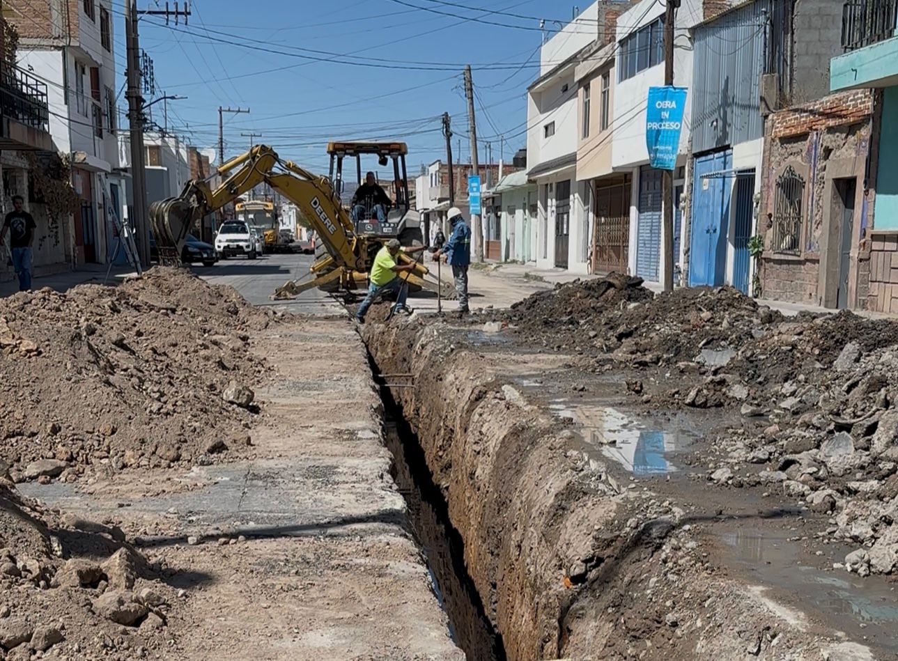 Al 50 por ciento avance en renovación sanitaria de Justo Corro: Interapas