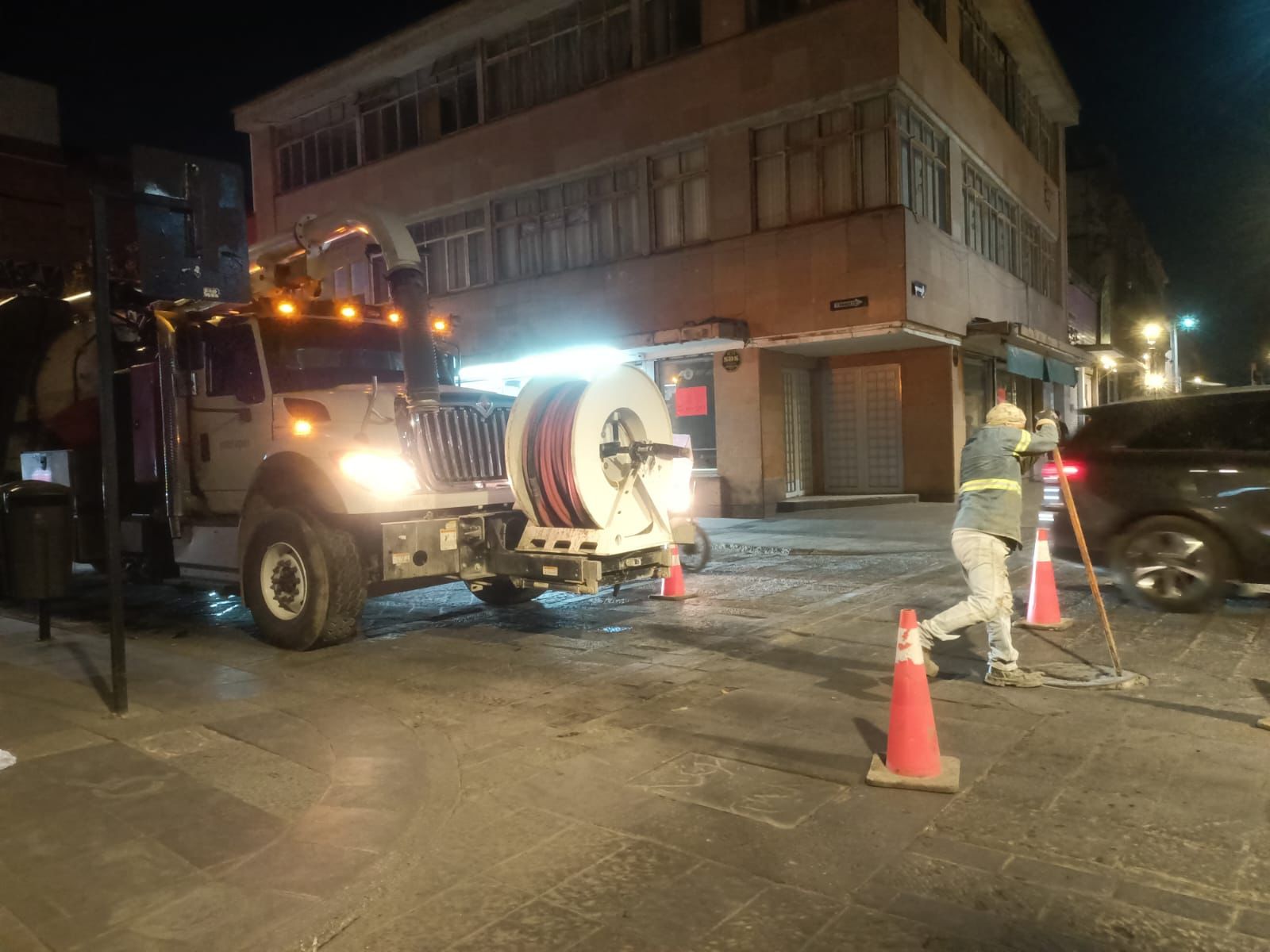Lista la limpieza sanitaria preventiva en el Centro Histórico