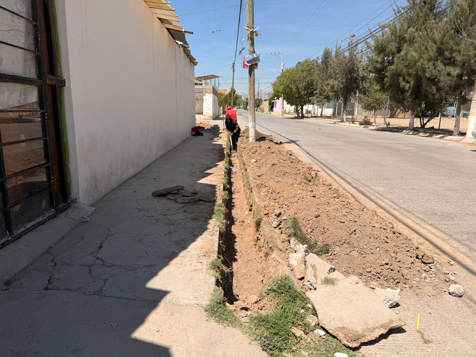 Interapas avanza en obras para mejorar el suministro en colonias Morelos 1 y 2
