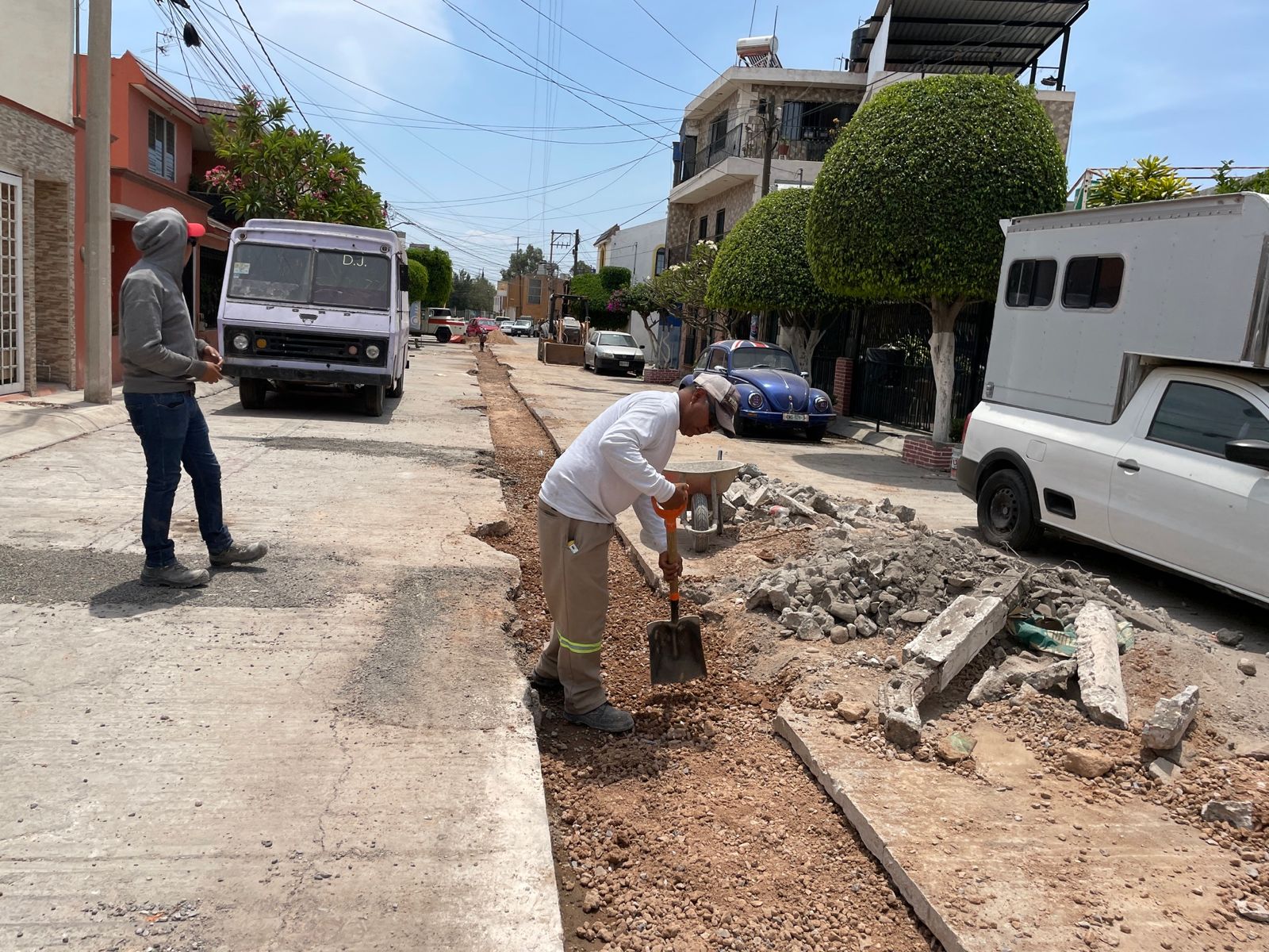 Avanza rehabilitación de drenaje en Circuito Conquistadores en Nuevo Paseo